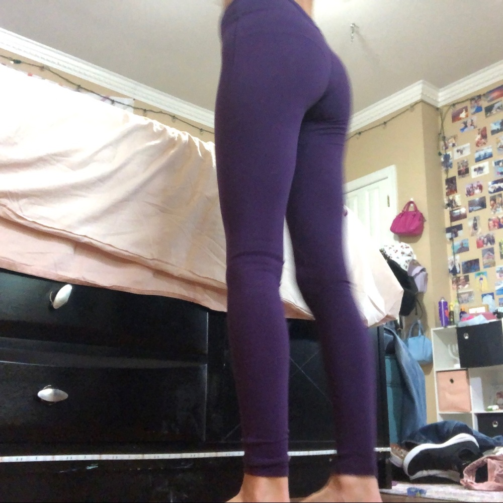 Champion highwaisted leggings, dark purple, soft!!